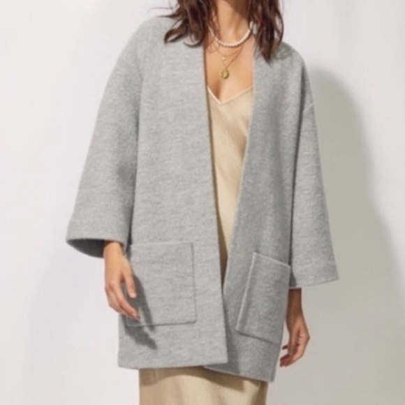 ARITZIA Wilfred Brullon Sweater 100% Merino Wool Cardigan - Picture 1 of 4
